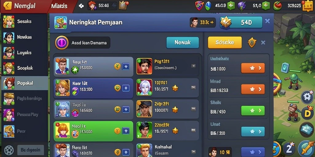 Tampilan antarmuka yang menarik dan mudah digunakan.