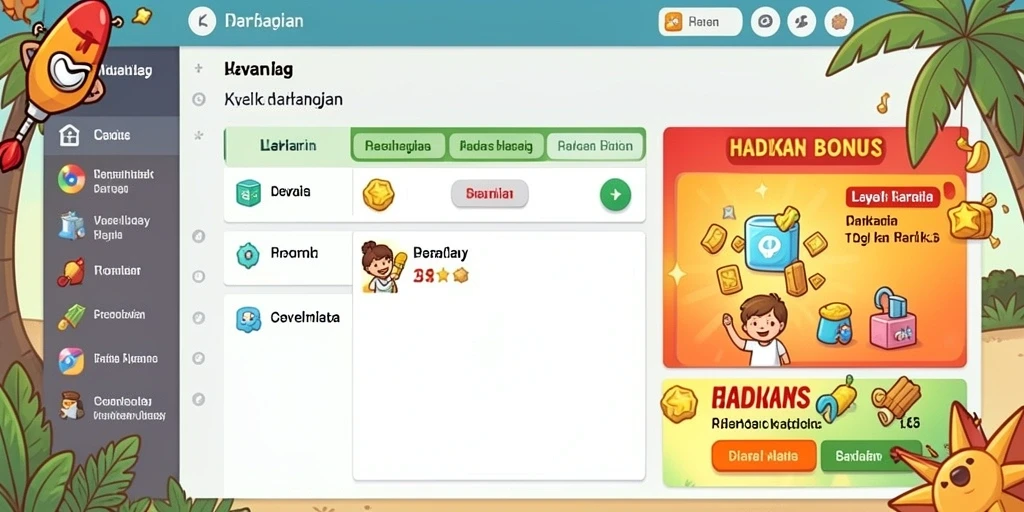 Tampilan antarmuka yang menarik dan mudah digunakan.