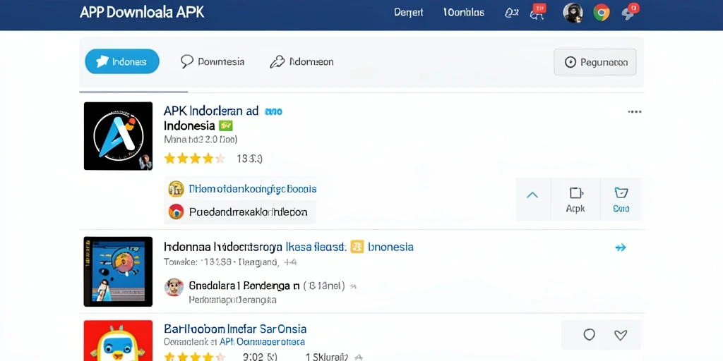 Tampilan menu utama yang menarik dan user-friendly.