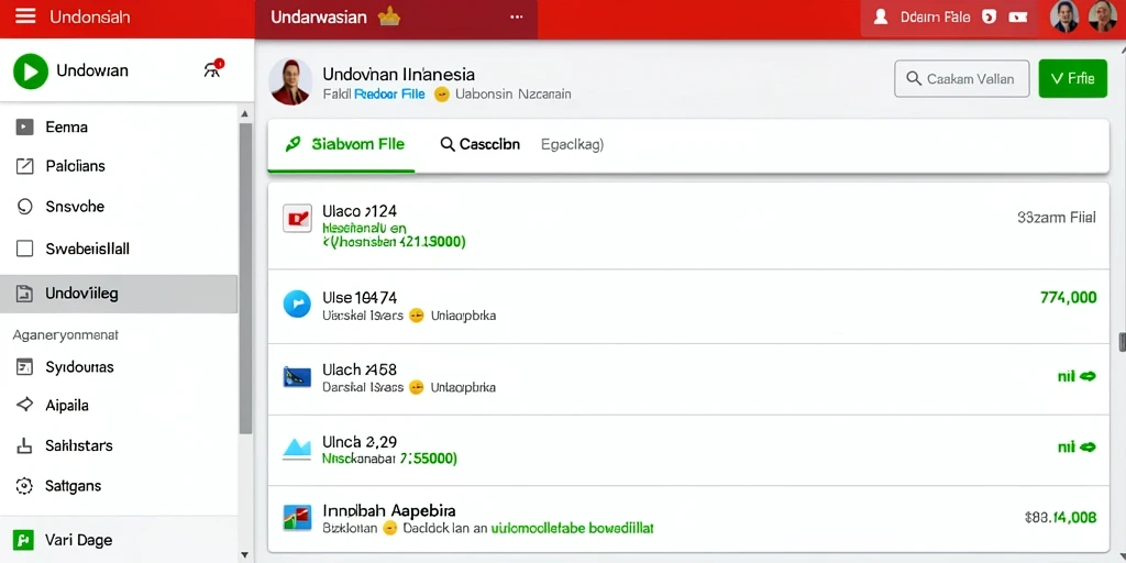 Tampilan antarmuka yang menarik dan user-friendly.