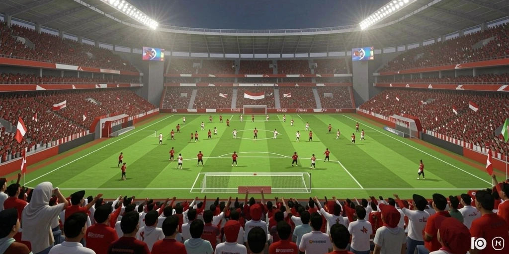 Screenshot menunjukkan aksi seru dalam gameplay LEDAKGG.