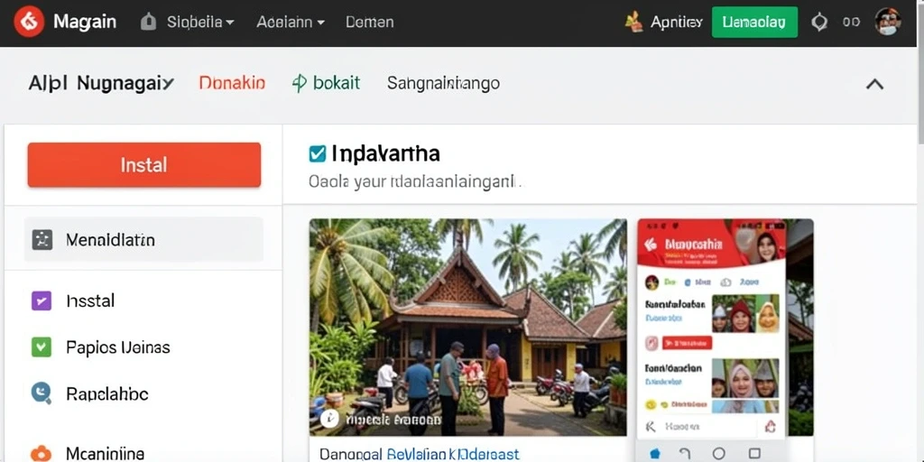 Antarmuka yang ramah pengguna dan mudah dinavigasi.
