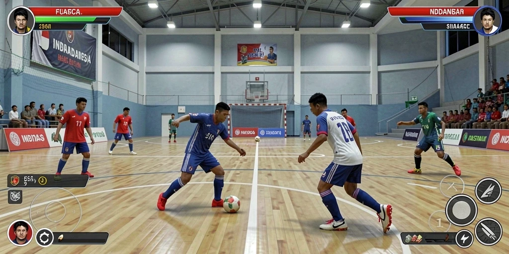 Tampilan antarmuka yang modern dan menarik.