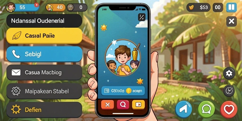 Tampilan antarmuka yang user-friendly dan menarik.