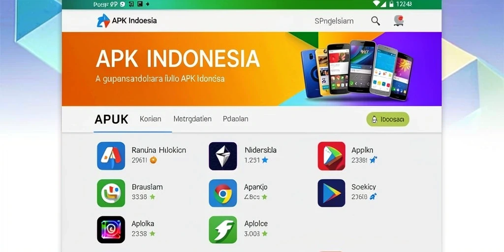 Tampilan antarmuka permainan yang menarik.