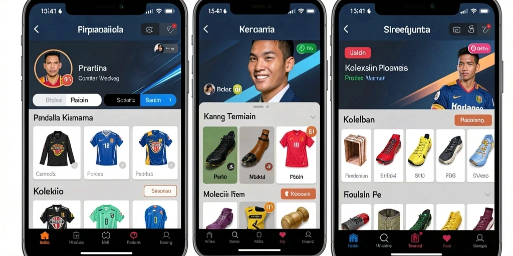 Tampilan awal yang menarik dan interaktif.