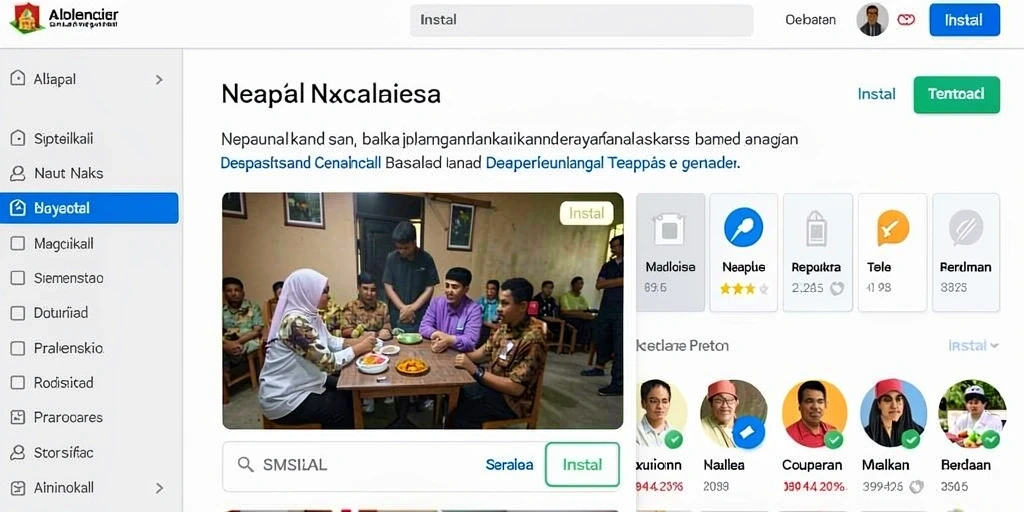 Tampilan antarmuka yang intuitif dan menarik.