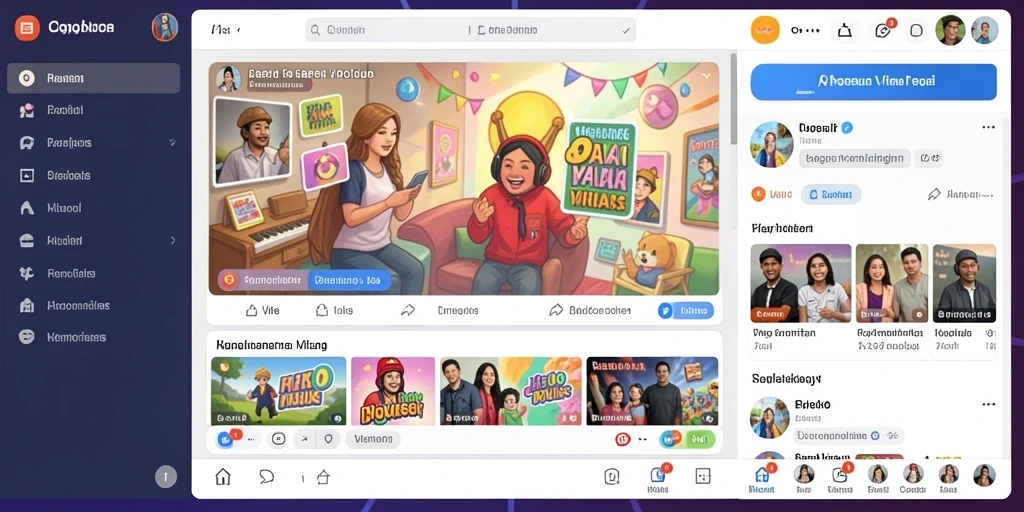 Tampilan utama game ZK6 yang menarik.